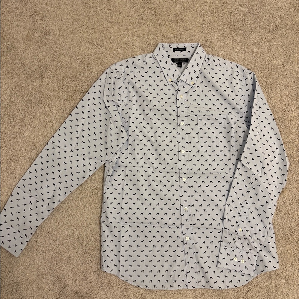 Mens Banana Republic Button Down